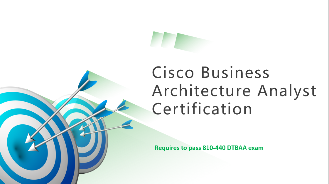 Cisco Business Architecture Analyst Certification