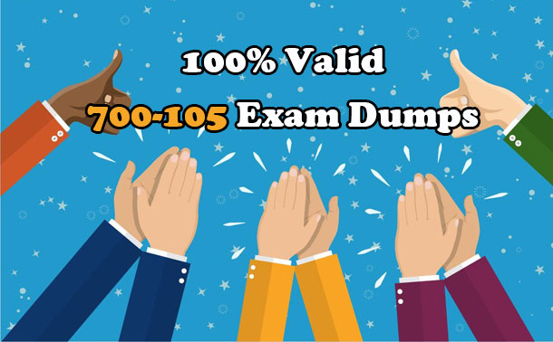 100% Valid 700-105 Exam Dumps
