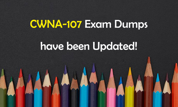 CWNA-107 Exam Dumps have been updated!