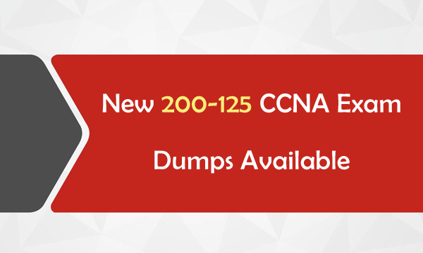 New Cisco 200-125 CCNA Exam Dumps are Available