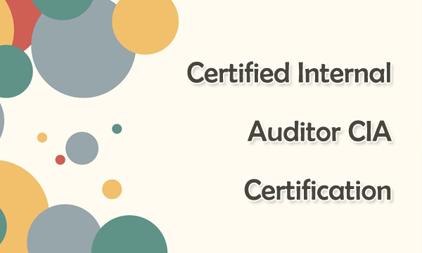 Certified Internal Auditor CIA Certification