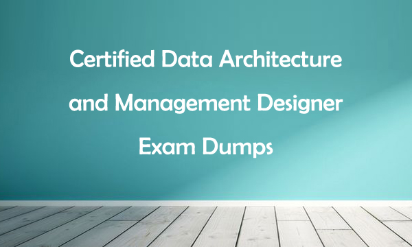 Certified Data Architecture and Management Designer Exam Dumps
