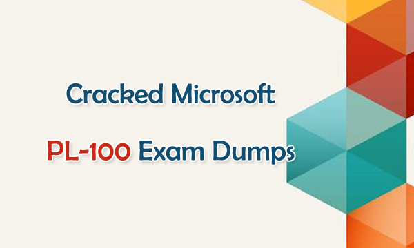 Cracked Microsoft PL-100 Exam Dumps