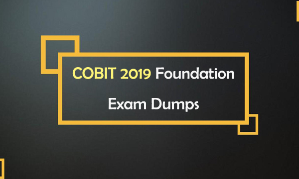 COBIT 2019 Foundation Exam Dumps