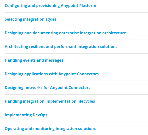 MCIA-Level 1 topics