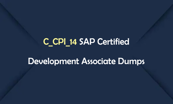 SAP C_CPI_14 Exam Dumps