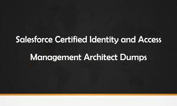 Salesforce Certified Identity and Access Management Architect Dumps
