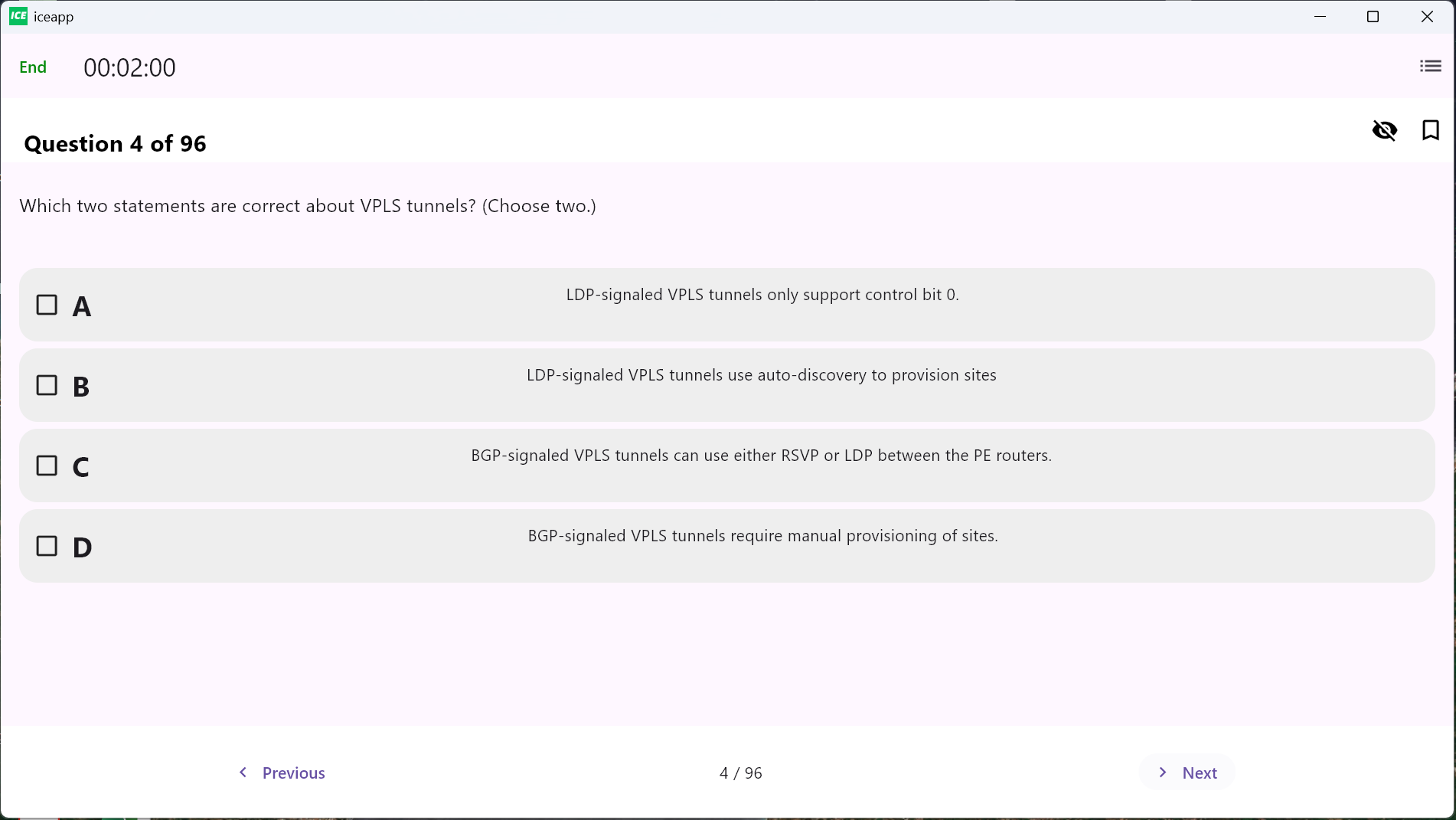 JN0-664 sample question 4