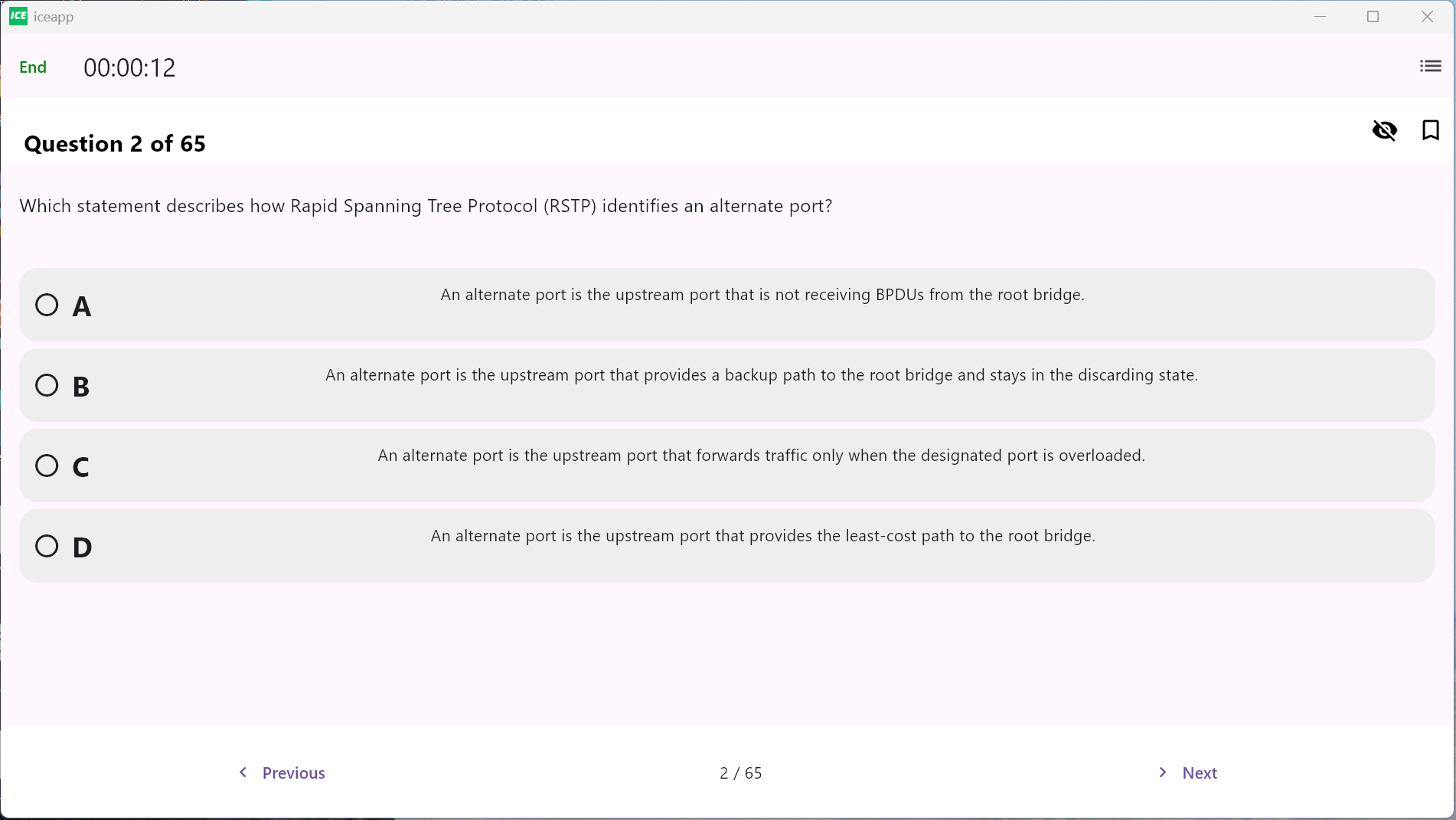 JN0-352 sample question 2